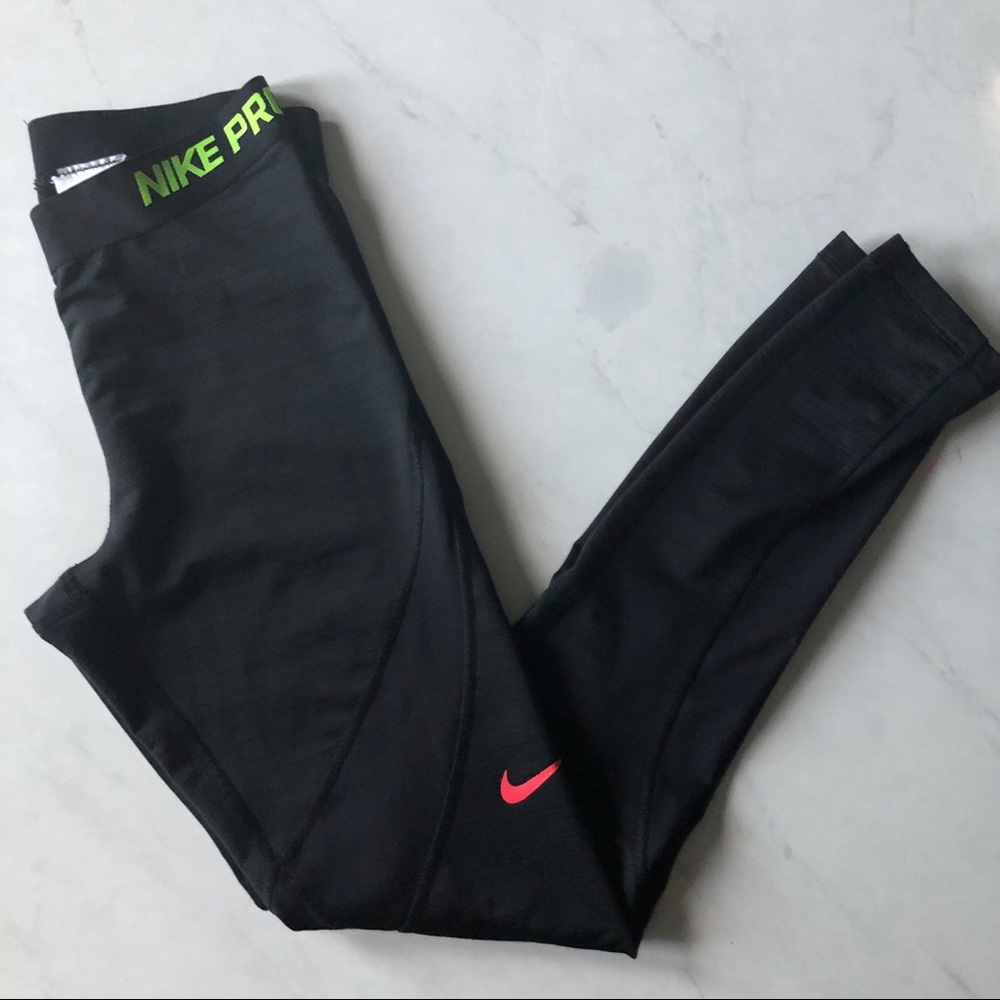 Nike Leggings - black and pink